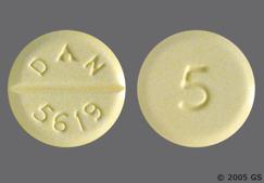 Valium 5 mg tablet
