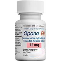 Opana ER 15 mg tablet