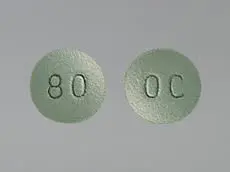 Oxycontin OC 80 mg Tablet
